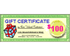 $100 Gift Cerificate
